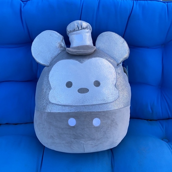 Squishmallows Other - Original Squishmallows Mickey Mouse Disney 100 Retail Special SilverGlitter NWTS